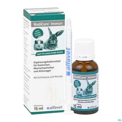 Veterinaerprodukte Rodicare F Kleinnager Immun 15ml, A-Nr.: 4630790 - 05