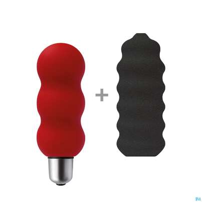 Sie sehen eine Packung Vibrator Micro Gyro Rot +anthrazit 1st, Produktbild: 01 Vibrator Micro Gyro Rot +anthrazit 1st, A-Nr.: 3696551 - 01