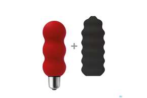 Sie sehen eine Packung Vibrator Micro Gyro Rot +anthrazit 1st, Produktbild: 01 Vibrator Micro Gyro Rot +anthrazit 1st, A-Nr.: 3696551 - 01