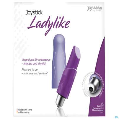 Sie sehen eine Packung Vibrator Micro Ladylike Brombeere +flieder 1st, Produktbild: 01 Vibrator Micro Ladylike Brombeere +flieder 1st, A-Nr.: 4045726 - 01