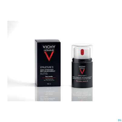 Sie sehen eine Packung Vichy Homme Structure S 50ml, Produktbild: 01 Vichy Homme Structure S 50ml, A-Nr.: 3595809 - 01
