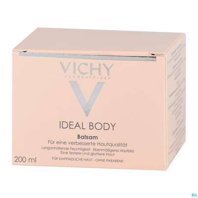 Sie sehen eine Packung Vichy Ideal Body Koerperbalsam 200ml, Produktbild: 02 Vichy Ideal Body Koerperbalsam 200ml, A-Nr.: 4292962 - 02