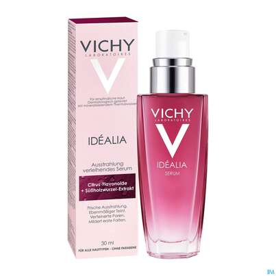 Sie sehen eine Packung Vichy Idealia Serum 30ml, Produktbild: 04 Vichy Idealia Serum 30ml, A-Nr.: 4612881 - 04