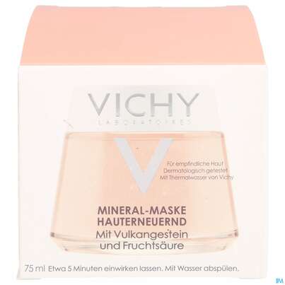 Sie sehen eine Packung Vichy Purete Thermale Maske Hauterneuernd 75ml, Produktbild: 01 Vichy Purete Thermale Maske Hauterneuernd 75ml, A-Nr.: 4491845 - 01