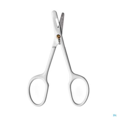 Sie sehen eine Packung Vitry Baby-nagelschere Aus Rostfreiem Edelstahl_weiss 1pc, Produktbild: 04 Vitry Baby-nagelschere Aus Rostfreiem Edelstahl_weiss 1pc, A-Nr.: 4627718 - 04