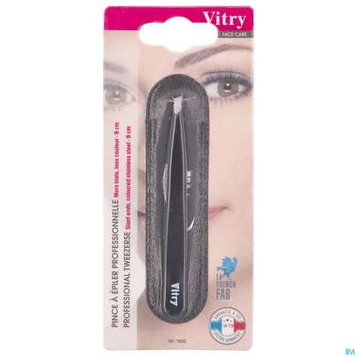 Sie sehen eine Packung Vitry Farbige Zupfpinzette, Schräge Spitze_12 1pc, Produktbild: 18 Vitry Farbige Zupfpinzette, Schräge Spitze_12 1pc, A-Nr.: 4627581 - 18