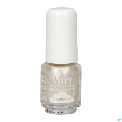 Sie sehen eine Packung Vitry Wasser-nagellack Meringue 4ml, Produktbild: 01 Vitry Wasser-nagellack Meringue 4ml, A-Nr.: 5820570 - 01