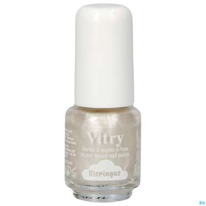 Sie sehen eine Packung Vitry Wasser-nagellack Meringue 4ml, Produktbild: 02 Vitry Wasser-nagellack Meringue 4ml, A-Nr.: 5820570 - 02
