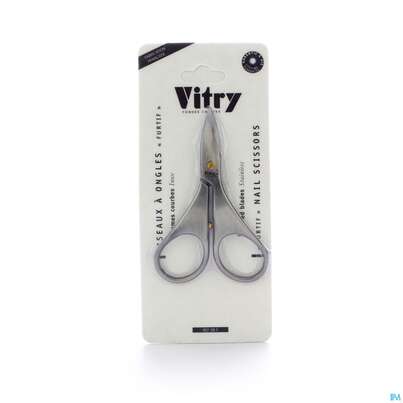 Sie sehen eine Packung Vitry Zugespitzte Nagelschere Mit Gekrümmten Klingen 1pc, Produktbild: 05 Vitry Zugespitzte Nagelschere Mit Gekrümmten Klingen 1pc, A-Nr.: 4627693 - 05