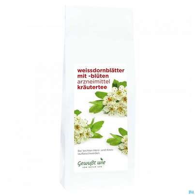 Sie sehen eine Packung Weissdorn Blaetter Tee Gewusst Wie 75g, Produktbild: 01 Weissdorn Blaetter Tee Gewusst Wie 75g, A-Nr.: 5444084 - 01
