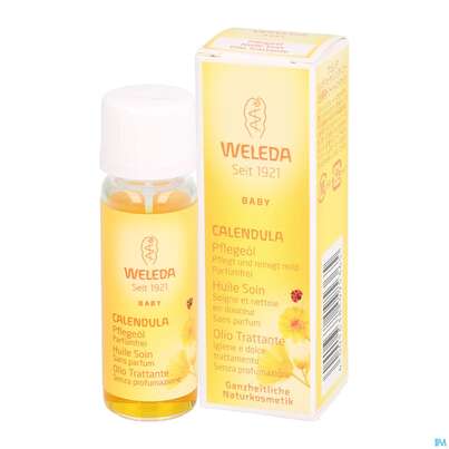 Sie sehen eine Packung Weleda Calendula Pflege-oel Unparfuemiert 10ml, Produktbild: 04 Weleda Calendula Pflege-oel Unparfuemiert 10ml, A-Nr.: 3935056 - 04