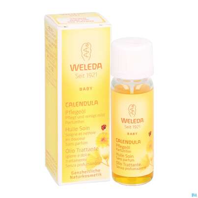 Sie sehen eine Packung Weleda Calendula Pflege-oel Unparfuemiert 10ml, Produktbild: 05 Weleda Calendula Pflege-oel Unparfuemiert 10ml, A-Nr.: 3935056 - 05