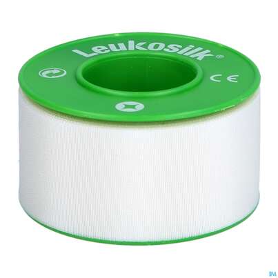 Sie sehen eine Packung Wundpflaster Leukosilk Rollenpflaster 9,2mx 2,5cm 0956700 12st, Produktbild: 06 Wundpflaster Leukosilk Rollenpflaster 9,2mx 2,5cm 0956700 12st, A-Nr.: 1593261 - 06