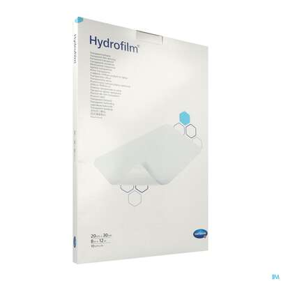 Sie sehen eine Packung Wundverband Hydrofilm 20x 30cm 10st, Produktbild: 02 Wundverband Hydrofilm 20x 30cm 10st, A-Nr.: 3697160 - 02