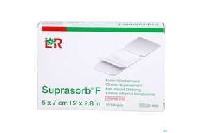 Wundverband Suprasorb/steril F Folien 5x 7cm 10st, A-Nr.: 2203397 - 01