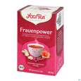 Sie sehen eine Packung Yogi Tea Bio Frauen Power 17st, Produktbild: 04 Yogi Tea Bio Frauen Power 17st, A-Nr.: 5750059 - 04