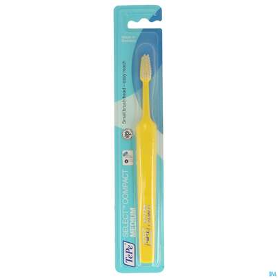 Sie sehen eine Packung Zahnbuersten Tepe Select Compact Medium 1st, Produktbild: 09 Zahnbuersten Tepe Select Compact Medium 1st, A-Nr.: 3118506 - 09