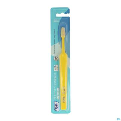 Sie sehen eine Packung Zahnbuersten Tepe Select Compact Medium 1st, Produktbild: 18 Zahnbuersten Tepe Select Compact Medium 1st, A-Nr.: 3118506 - 18