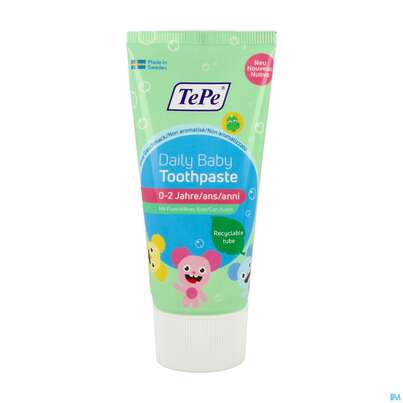 Sie sehen eine Packung Zahnpaste Tepe Daily Toothpaste Baby 50ml, Produktbild: 01 Zahnpaste Tepe Daily Toothpaste Baby 50ml, A-Nr.: 5691612 - 01