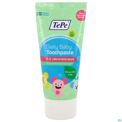 Sie sehen eine Packung Zahnpaste Tepe Daily Toothpaste Baby 50ml, Produktbild: 02 Zahnpaste Tepe Daily Toothpaste Baby 50ml, A-Nr.: 5691612 - 02