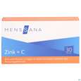 Sie sehen eine Packung Zink Lutschtabl +c Menssana 30st, Produktbild: 01 Zink Lutschtabl +c Menssana 30st, A-Nr.: 3486658 - 01