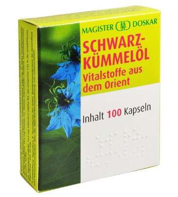 Doskar Schwarzkümmelöl 100 Kapseln, A-Nr.: 2029545 - 01