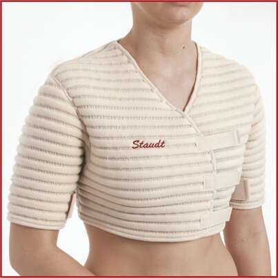 Sie sehen eine Packung Staudt Doppelschulter-Manschette, Produktbild: 01 Staudt Doppelschulter-Manschette, A-Nr.: 4179970 - 01