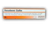 Sie sehen eine Packung Venobene Salbe 100 g, Produktbild: 02 Venobene Salbe 100 g, A-Nr.: 0786762 - 02