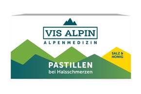 VIS ALPIN Alpensalzpastillen Honig, A-Nr.: 4771272 - 01