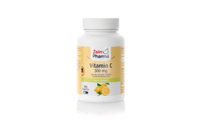 Sie sehen eine Packung Zeinpharma Vitamin C 500 mg Caps, Produktbild: 01 Zeinpharma Vitamin C 500 mg Caps, A-Nr.: 4094647 - 01