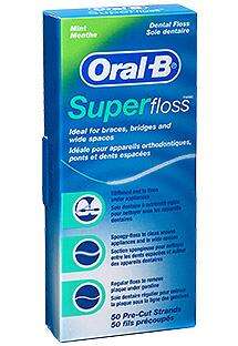 Oral-B SuperFloss 50 Fäden, A-Nr.: 1666698 - 01