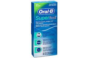 Oral-B SuperFloss 50 Fäden, A-Nr.: 1666698 - 01