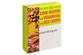 Doskar Zink Biotin plus 80 Kapseln, A-Nr.: 2337778 - 01
