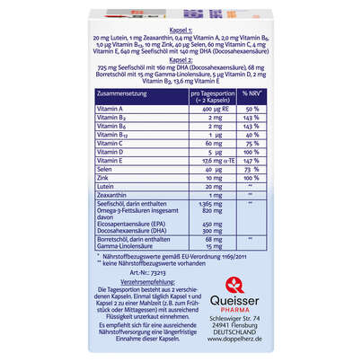 Doppelherz system AUGEN PLUS SEHKRAFT + SCHUTZ + Tränenfilm-Formel, A-Nr.: 3448468 - 03