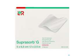 Suprasorb Steril G Gel-kompresse 5x 6,5cm 5st, A-Nr.: 4346132 - 01