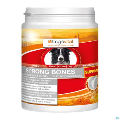 Veterinaerprodukte Bogavital Strong Bones Hund Support 500g, A-Nr.: 4610741 - 01
