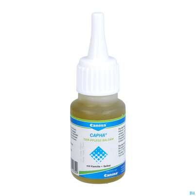 Sie sehen eine Packung Veterinaerprodukte Canina Capha Tier-pflege-balsam 25ml, Produktbild: 03 Veterinaerprodukte Canina Capha Tier-pflege-balsam 25ml, A-Nr.: 3201779 - 03