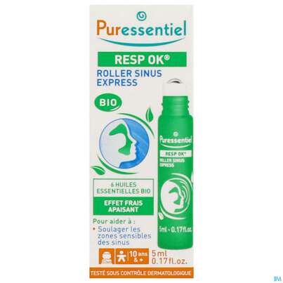 Puressentiel Atemwege Roller Sinus Express 5ml, A-Nr.: 5731085 - 02