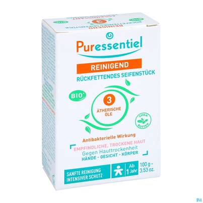 Seifen Puressentiel Reinigend Rueckfettend 100g, A-Nr.: 5608427 - 02