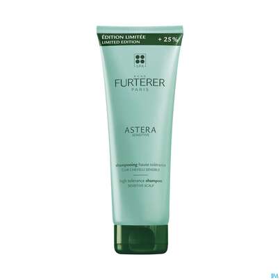 Sie sehen eine Packung Shampoon Furterer Promo Sonderedition Astera Sensitive 250ml, Produktbild: 04 Shampoon Furterer Promo Sonderedition Astera Sensitive 250ml, A-Nr.: 5868275 - 04