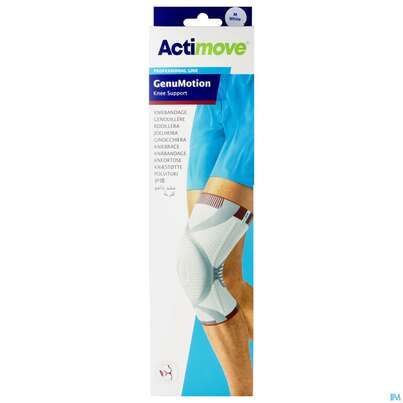Sie sehen eine Packung Kniegelenksbandagen Actimove/genumotion Oben 50-53cm/unten 40-43 Gr 5 Xl 7346815 1st, Produktbild: 01 Kniegelenksbandagen Actimove/genumotion Oben 50-53cm/unten 40-43 Gr 5 Xl 7346815 1st, A-Nr.: 5059877 - 01