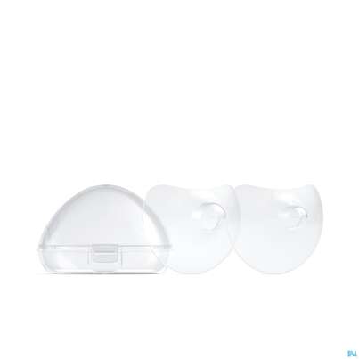 Sie sehen eine Packung Lansinoh Stillhuetchen +transportbox 20mm 2st, Produktbild: 05 Lansinoh Stillhuetchen +transportbox 20mm 2st, A-Nr.: 4857855 - 05