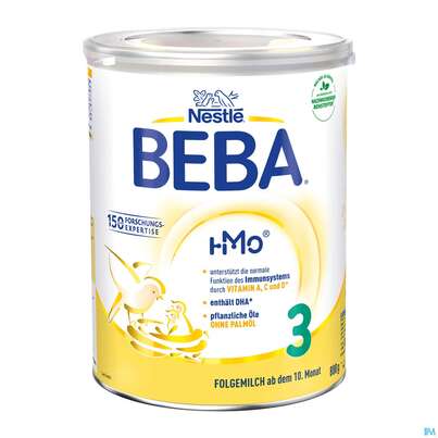 Sie sehen eine Packung Beba 3 Ab Dem 10. Monat 12577884 800g, Produktbild: 03 Beba 3 Ab Dem 10. Monat 12577884 800g, A-Nr.: 2220734 - 03