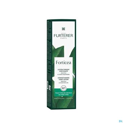 Sie sehen eine Packung Furterer Forticea Haar-tonikum Vitalisierend 100ml, Produktbild: 04 Furterer Forticea Haar-tonikum Vitalisierend 100ml, A-Nr.: 5778371 - 04