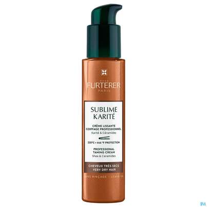 Sie sehen eine Packung Furterer Sublime/karite Creme Glaettend 100ml, Produktbild: 03 Furterer Sublime/karite Creme Glaettend 100ml, A-Nr.: 5891015 - 03