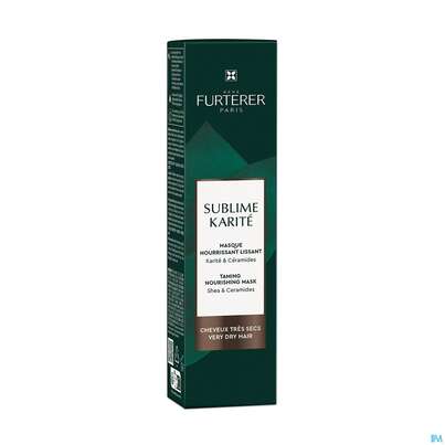 Sie sehen eine Packung Furterer Sublime/karite Maske Naehrend 100ml, Produktbild: 02 Furterer Sublime/karite Maske Naehrend 100ml, A-Nr.: 5890990 - 02
