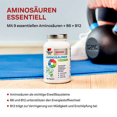 Doppelherz system AMINOSÄUREN ESSENTIELL + Vitamin B6 + Vitamin B12, A-Nr.: 5677629 - 04