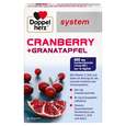 Sie sehen eine Packung Doppelherz system CRANBERRY + GRANATAPFEL, Produktbild: 01 Doppelherz system CRANBERRY + GRANATAPFEL, A-Nr.: 5679404 - 01