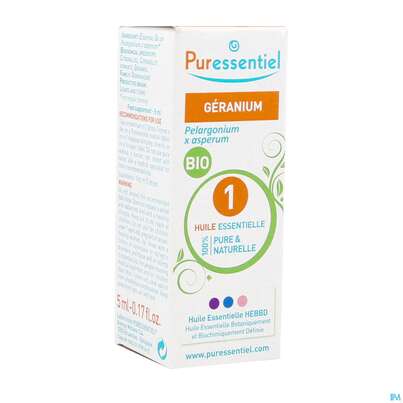 Aetherische Oele Puressentiel/bio Geranium 5ml, A-Nr.: 4934171 - 03