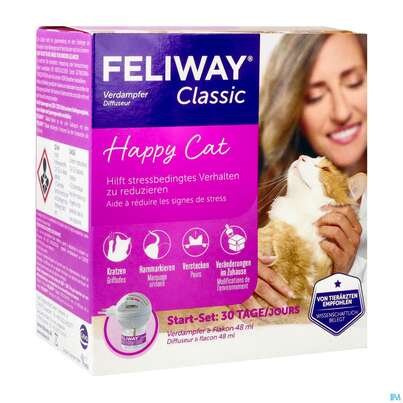 Sie sehen eine Packung Veterinaerprodukte Feliway Zerstaeuber Set 1st, Produktbild: 02 Veterinaerprodukte Feliway Zerstaeuber Set 1st, A-Nr.: 2677563 - 02